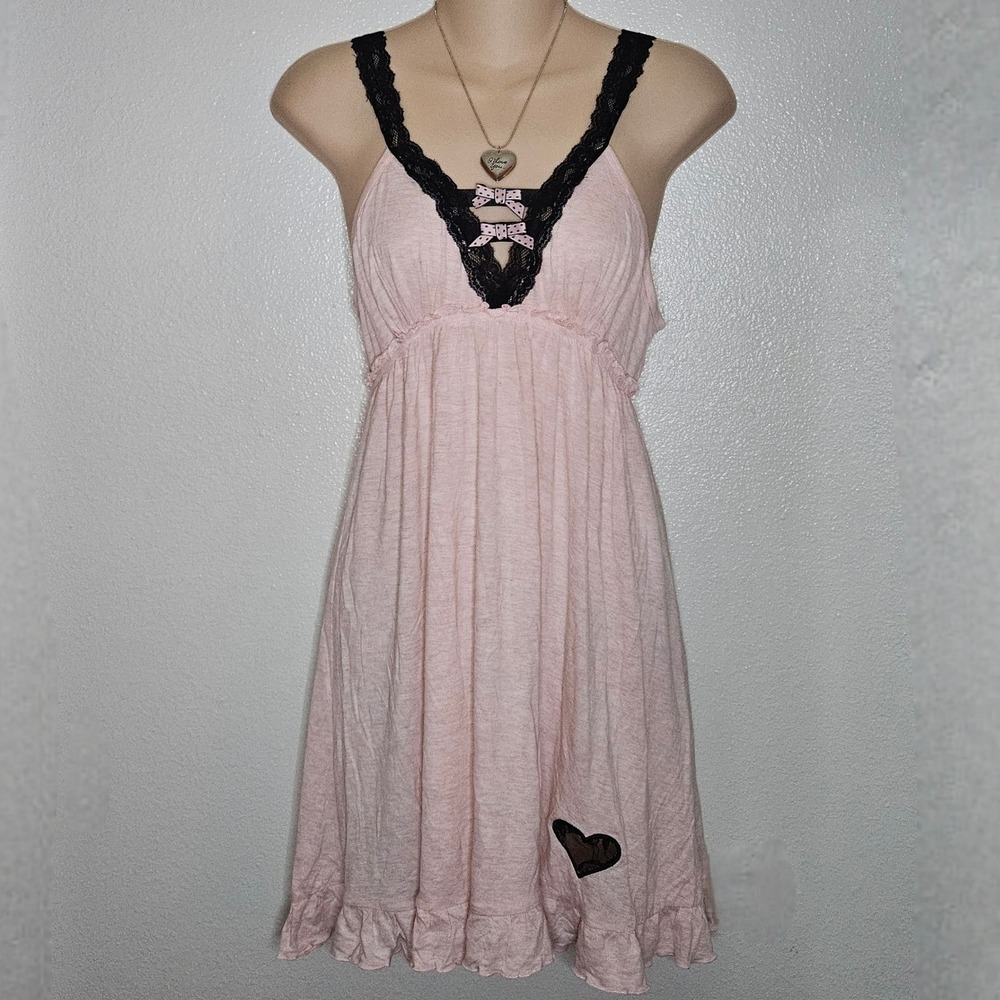 Betsey Johnson Babydoll Chemise Nightgown Dress NWT